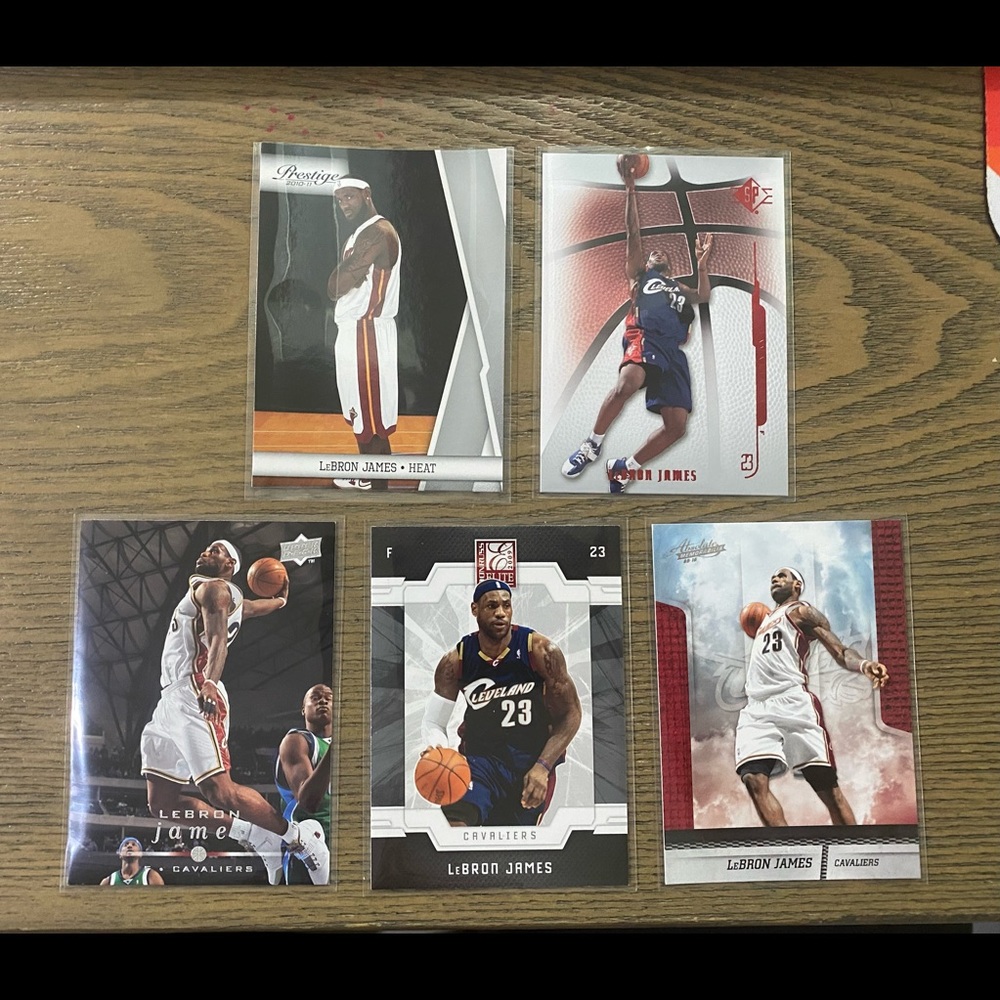 Lebron James Card Lot